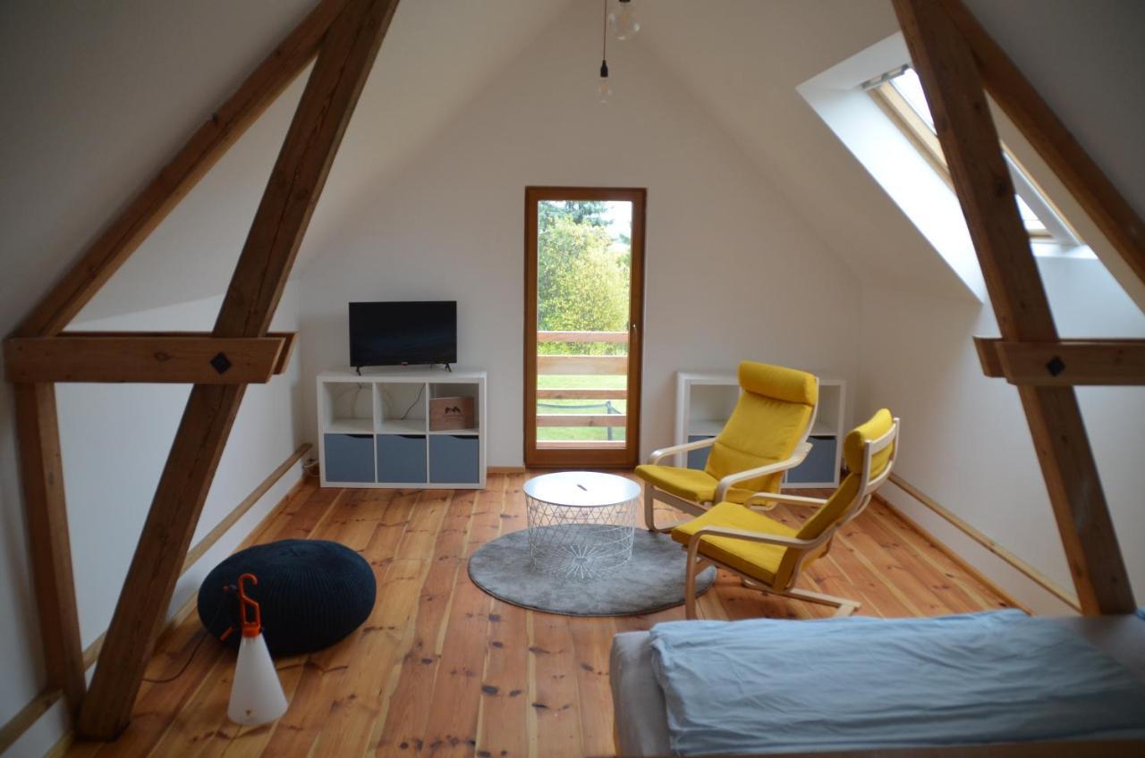 Ferienwohnung Uckermarkblick Ziehten Esterno foto